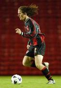 30 August 2002; Simon Webb of Bohemians during the eircom League Premier Division match between Bohemians and Cork City at Dalymount Park in Dublin. Photo by David Maher/Sportsfile