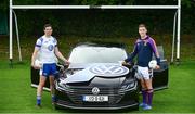 5 September 2017; GAA stars Sean Cavanagh, left, and Kevin Nolan, pictured at the launch of this year’s Volkswagen All-Ireland Senior Football Sevens which takes place on the 16th of September at Kilmacud Crokes. This year Volkswagen 7’S TV returns, providing match highlights throughout the day on Volkswagen Twitter page @VolkswagenIE #VW7sTV   Photo by Sam Barnes/Sportsfile
