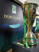 12 June 2012; A general view of the Heineken Cup on display during the Heineken Cup 2012/13 Pool Draw. Aviva Stadium, Lansdowne Road, Dublin. Picture credit: Barry Cregg / SPORTSFILE