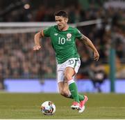 5 September 2017; Robbie Brady of Republic of Ireland during the FIFA World Cup Qualifier Group D match between Republic of Ireland and Serbia at the Aviva Stadium in Dublin. Photo by Matt Browne/Sportsfile