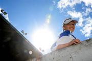 17 June 2012; Waterford supporter Paul Allen, age 11, from Kill, Co. Waterford, ahead of the game. Munster GAA Hurling Senior Championship Semi-Final, Clare v Waterford, Semple Stadium, Thurles, Co. Tipperary. Picture credit: Stephen McCarthy / SPORTSFILE