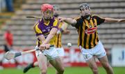 20 June 2012; Lee Chin, Wexford, in action against Conor Goff, Kilkenny. Bord Gáis Energy Leinster GAA Hurling Under 21 Championship Semi-Final, Kilkenny v Wexford, Nowlan Park, Kilkenny. Picture credit: Matt Browne / SPORTSFILE