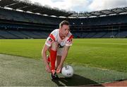 14 September 2017; Former Dublin footballer Barry Cahill pictured in Croke Park as First Derivatives PLC announce their 6th consecutive year sponsoring the Asian Gaelic Games. The company will be a Platinum Sponsor for this year’s event, which is held in Bangkok from November 17th – 19th, making First Derivatives one of the highest profile sponsors at the tournament. Croke Park, in Dublin. Photo by Piaras Ó Mídheach/Sportsfile