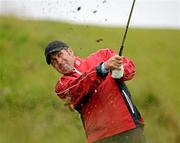 28 June 2012; Jose Maria Olazabal plays his second shot from the rough at the 16th Hole during the 2012 Irish Open Golf Championship. Royal Portrush, Portrush, Co. Antrim. Picture credit: Oliver McVeigh / SPORTSFILE