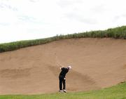 28 June 2012; Branden Grace from South Africa, plays from the &quot;Big Bertha&quot; bunker on the 17th fairway during the 2012 Irish Open Golf Championship. Royal Portrush, Portrush, Co. Antrim. Picture credit: Matt Browne / SPORTSFILE