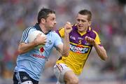 1 July 2012; Alan Brogan, Dublin, in action against Adrian Flynn, Wexford. Leinster GAA Football Senior Championship Semi-Final, Dublin v Wexford, Croke Park, Dublin. Picture credit: Ray McManus / SPORTSFILE