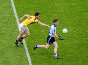 1 July 2012; Philip McMahon, Dublin, in action against Daith’ Waters, Wexford. Leinster GAA Football Senior Championship Semi-Final, Dublin v Wexford, Croke Park, Dublin. Picture credit: Dáire Brennan / SPORTSFILE