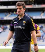 1 July 2012; Wexford manager Jason Ryan at the end of the game. Leinster GAA Football Senior Championship Semi-Final, Dublin v Wexford, Croke Park, Dublin. Picture credit: David Maher / SPORTSFILE