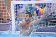 4 July 2012; Croatia goalkeeper Josip Pavic in action during Olympic squad training ahead of the start of the Dublin Cup, International Water Polo Tournament, which takes place from the 5th - 8th of July. The tournament includes the olympic squads from Great Britain, Hungary, Croatia, Montenegro and Romania which are on route to London 2012. Dublin Cup, International Water Polo Tournament, National Aquatics Centre, Abbotstown, Dublin. Picture credit: Pat Murphy / SPORTSFILE