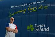 5 July 2012; Great Britain captain Craig Figes following the Dublin Cup 2012 Water Polo Press Conference. National Aquatics Centre, Abbotstown, Dublin. Picture credit: Stephen McCarthy / SPORTSFILE