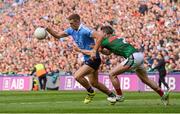 17 September 2017; Paul Mannion of Dublin in action against Brendan Harrison of Mayo during the GAA Football All-Ireland Senior Championship Final match between Dublin and Mayo at Croke Park in Dublin. Photo by Piaras Ó Mídheach/Sportsfile