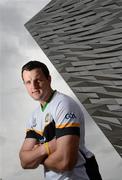 6 July 2012; Donegal captain Michael Murphy after a press conference ahead of the Ulster GAA Football Senior Championship Final on 22nd July. Titanic Building, Belfast, Co. Antrim. Picture credit: Brian Lawless / SPORTSFILE