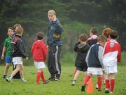 6 July 2012; Wexford's Thomas Furlong issues instructons to players during the GAA Kelloggs Cúl Camp, Clonliffe College, Dublin. Picture credit: Pat Murphy / SPORTSFILE