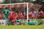 7 July 2012; Alan Keane, Sligo Rovers, shoots to score his side's first goal. Airtricity League Premier Division, Sligo Rovers v Bray Wanderers, Showgrounds, Sligo. Picture credit: David Maher / SPORTSFILE