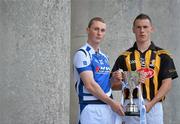 10 July 2012; Laois captain Darren King, left, and Kilkenny player and Bord Gáis Energy Ambassador Cillian Buckley were in Emo Court, Laois, today ahead of their Bord Gáis Energy Leinster Hurling U-21 Final which takes place at O’Moore Park, Portlaoise, on Wednesday 11th July at 7.30pm. The match will also be shown live on TG4. Emo Court, Laois. Picture credit: Brian Lawless / SPORTSFILE