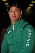 10 July 2012; Team Ireland boxing coach Pete Taylor after a press conference ahead of the London 2012 Olympic Games. Team Ireland Boxing press conference, National Stadium, South Circular Road, Dublin. Picture credit: David Maher / SPORTSFILE