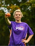 30 September 2017; Former Cork GAA footballer Valerie Mulcahy pictured at the Ballincollig parkrun where Vhi hosted a special event to celebrate their partnership with parkrun Ireland. Valerie was on hand to lead the warm up for parkrun participants before completing the 5km course alongside newcomers and seasoned parkrunners alike. Vhi provided walkers, joggers, runners and volunteers at Ballincollig parkrun with a variety of refreshments in the Vhi Relaxation Area at the finish line. A qualified physiotherapist Will Cuddihy was also available to guide participants through a post event stretching routine to ease those aching muscles. Parkruns take place over a 5km course weekly, are free to enter and are open to all ages and abilities, providing a fun and safe environment to enjoy exercise. To register for a parkrun near you visit www.parkrun.ie. New registrants should select their chosen event as their home location. You will then receive a personal barcode which acts as your free entry to any parkrun event worldwide. The Regional Park, Ballincollig, Co Cork. Photo by Eóin Noonan/Sportsfile