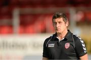 13 July 2012; Derry City manager Declan Devine. Airtricity League Premier Division, Derry City v Sligo Rovers, Brandywell, Derry. Picture credit: Oliver McVeigh / SPORTSFILE