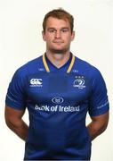 15 August 2017; Leinster's Rhys Ruddock photographed at Leinster Rugby Headquarters in Dublin. Photo by Ramsey Cardy/Sportsfile