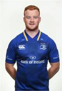 15 August 2017; Leinster's Peadar Timmins photographed at Leinster Rugby Headquarters in Dublin. Photo by Ramsey Cardy/Sportsfile