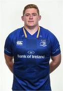 15 August 2017; Leinster's Tadhg Furlong photographed at Leinster Rugby Headquarters in Dublin. Photo by Ramsey Cardy/Sportsfile