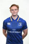 15 August 2017; Leinster's Cathal Marsh photographed at Leinster Rugby Headquarters in Dublin. Photo by Ramsey Cardy/Sportsfile