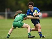 7 October 2017; Grace Kelly of Leinster is tackled by Beibhinn Parson of Connacht during the U18 Girls Interprovincial match between Leinster and Connacht at MU Barnhall RFC in Leixlip, Co Kildare. Photo by Seb Daly/Sportsfile