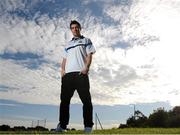 2 August 2012; Dublin's Michael Darragh MacAuley after a press conference ahead of their GAA Football All-Ireland Senior Championship Quarter-Final against Laois on Saturday. Dublin Football Press Conference, DCU, St Clare's, Glasnevin, Dublin. Picture credit: Brian Lawless / SPORTSFILE