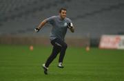 11 October 2002; Brad Scott in action during the Australian team's training session in Croke Park ahead of Sunday's first test match against Ireland in the International Rules Series. Picture credit; Brendan Moran / SPORTSFILE *EDI*