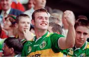 28 September 1997; William Kirby of Kerry celebrates after the GAA Football All-Ireland Senior Championship Final match between Kerry and Mayo at Croke Park in Dublin. Photo by Ray McManus/Sportsfile