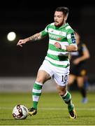 10 October 2017; Brandon Miele of Shamrock Rovers during the Irish Daily Mail FAI Cup Semi-Final Replay match between Shamrock Rovers and Dundalk at Tallaght Stadium in Tallaght, Dublin. Photo by Stephen McCarthy/Sportsfile