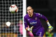 10 October 2017; Gary Rogers of Dundalk during the Irish Daily Mail FAI Cup Semi-Final Replay match between Shamrock Rovers and Dundalk at Tallaght Stadium in Tallaght, Dublin. Photo by Stephen McCarthy/Sportsfile