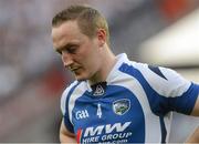 4 August 2012; Peter O'Leary, Laois, shows his disappointment after the match. GAA Football All-Ireland Senior Championship Quarter-Final, Dublin v Laois, Croke Park, Dublin. Picture credit: Brian Lawless / SPORTSFILE