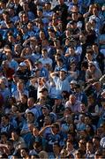 4 August 2012; Anxious Dublin supporters on Hill 16 late in the game. GAA Football All-Ireland Senior Championship Quarter-Final, Dublin v Laois, Croke Park, Dublin. Picture credit: Ray McManus / SPORTSFILE