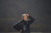 13 October 2017; Cork City manager John Caulfield during the SSE Airtricity League Premier Division match between Bohemians and Cork City at Dalymount Park in Dublin. Photo by Stephen McCarthy/Sportsfile