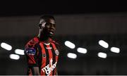 13 October 2017; Ismahil Akinade of Bohemians during the SSE Airtricity League Premier Division match between Bohemians and Cork City at Dalymount Park in Dublin. Photo by Stephen McCarthy/Sportsfile