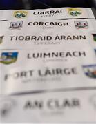 19 October 2017; A general view of the teams in the Munster Football Championship after the 2018 GAA Championship Draw at RTÉ Studios in Donnybrook, Dublin. Photo by Piaras Ó Mídheach/Sportsfile