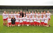 11 August 2012; The Tyrone squad. TG4 All-Ireland Ladies Football Senior Championship Qualifier Round 2, Mayo v Tyrone, St. Brendan’s Park, Birr, Co. Offaly. Picture credit: Barry Cregg / SPORTSFILE