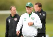 13 August 2012; Republic of Ireland manager Giovanni Trapattoni during squad training ahead of their side's international friendly against Serbia on Wednesday. Republic of Ireland Squad Training, Gannon Park, Malahide, Dublin. Photo by Sportsfile