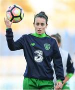 24 October 2017; Roma McLaughlin of the Republic of Ireland prior to the 2019 FIFA Women's World Cup Qualifier Group 3 match between Slovakia and Republic of Ireland at the National Training Centre in Senec, Slovakia. Photo by Stephen McCarthy/Sportsfile
