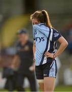 18 August 2012; A dejected Siobhan Woods, Dublin, after the game. TG4 All-Ireland Ladies Football Senior Championship Quarter-Final, Dublin v Kerry, St. Brendan's Park, Birr, Co. Offaly. Photo by Sportsfile