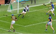 19 August 2012; T.J Reid, Kilkenny, scores his side's fourth goal against Tipperary. GAA Hurling All-Ireland Senior Championship Semi-Final, Kilkenny v Tipperary, Croke Park, Dublin. Picture credit: Brendan Moran / SPORTSFILE