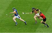 19 August 2012; Referee Cathal McAllister allows the 'advantage' as Brian O'Meara, Tipperary, gets away from Kieran Joyce, Kilkenny. GAA Hurling All-Ireland Senior Championship Semi-Final, Kilkenny v Tipperary, Croke Park, Dublin. Picture credit: Brendan Moran / SPORTSFILE