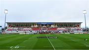28 October 2017; A general view of the pitch ahead of the Guinness PRO14 Round 7 match between Ulster and Leinster at Kingspan Stadium in Belfast. Photo by David Fitzgerald/Sportsfile