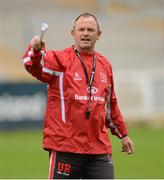 23 August 2012; Ulster head coach Mark Anscombe during squad training ahead of their pre-season friendly against Newcastle Falcons on Friday. Ulster Rugby Squad Training, Ravenhill Park, Belfast, Co. Antrim. Picture credit: Oliver McVeigh / SPORTSFILE