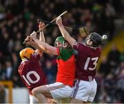 29 October 2017; Oisín Gough, left, and Martin Gaffney of Dicksboro in action against Donnacha Cody of James Stephens during the Kilkenny County Senior Hurling Championship Final match between Dicksboro and James Stephens at Nowlan Park in Kilkenny. Photo by Ray McManus/Sportsfile