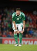 15 August 2012; Kyle Lafferty, Northern Ireland. Vauxhall International Challenge Match, Northern Ireland v Finland, Windsor Park, Belfast, Co. Antrim. Picture credit: Oliver McVeigh / SPORTSFILE