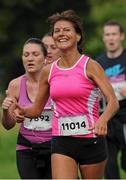25 August 2012; Louise Arrigan, Co. Galway, in action during the Frank Duffy 10 Mile. Phoenix Park, Dublin. Picture credit: Tomas Greally / SPORTSFILE