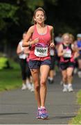 25 August 2012; Elaine Drummond, Co. Dublin, in action during the Frank Duffy 10 Mile. Phoenix Park, Dublin. Picture credit: Tomas Greally / SPORTSFILE
