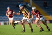 25 August 2012; Ger Aylward, Kilkenny, in action against Galway's Daithi Burke. Bord Gáis Energy GAA Hurling Under-21 All-Ireland Championship Semi-Final, Galway v Kilkenny, Semple Stadium, Thurles, Co. Tipperary. Picture credit: Matt Browne / SPORTSFILE
